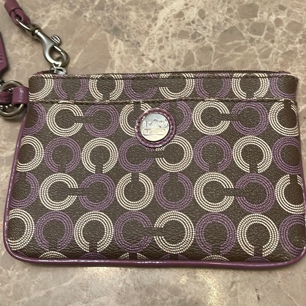 Coach wristlet